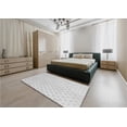 thumbnail image 5 of Ahgly Company Machine Washable Indoor Square Transitional Platinum Gray Area Rugs, 8' Square, 5 of 7