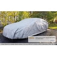 thumbnail image 2 of Weatherproof Car Cover Compatible with Mazda Miata MX-5 RF 2016-2019 - 5L Outdoor & Indoor - Protect from Rain, Snow, Hail, UV Rays, Sun - Fleece Lining - Anti-Theft Cable Lock, Bag & Wind Straps, 2 of 9