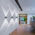 thumbnail image 3 of Luz de pared de 6 W, luz de pared para interiores, luz de pared cuadrada LED, luz de pared para dormitorio, estudio, pasillo, sala de estar, blanco frío esquí esquí Gafas de esquí, 3 of 5