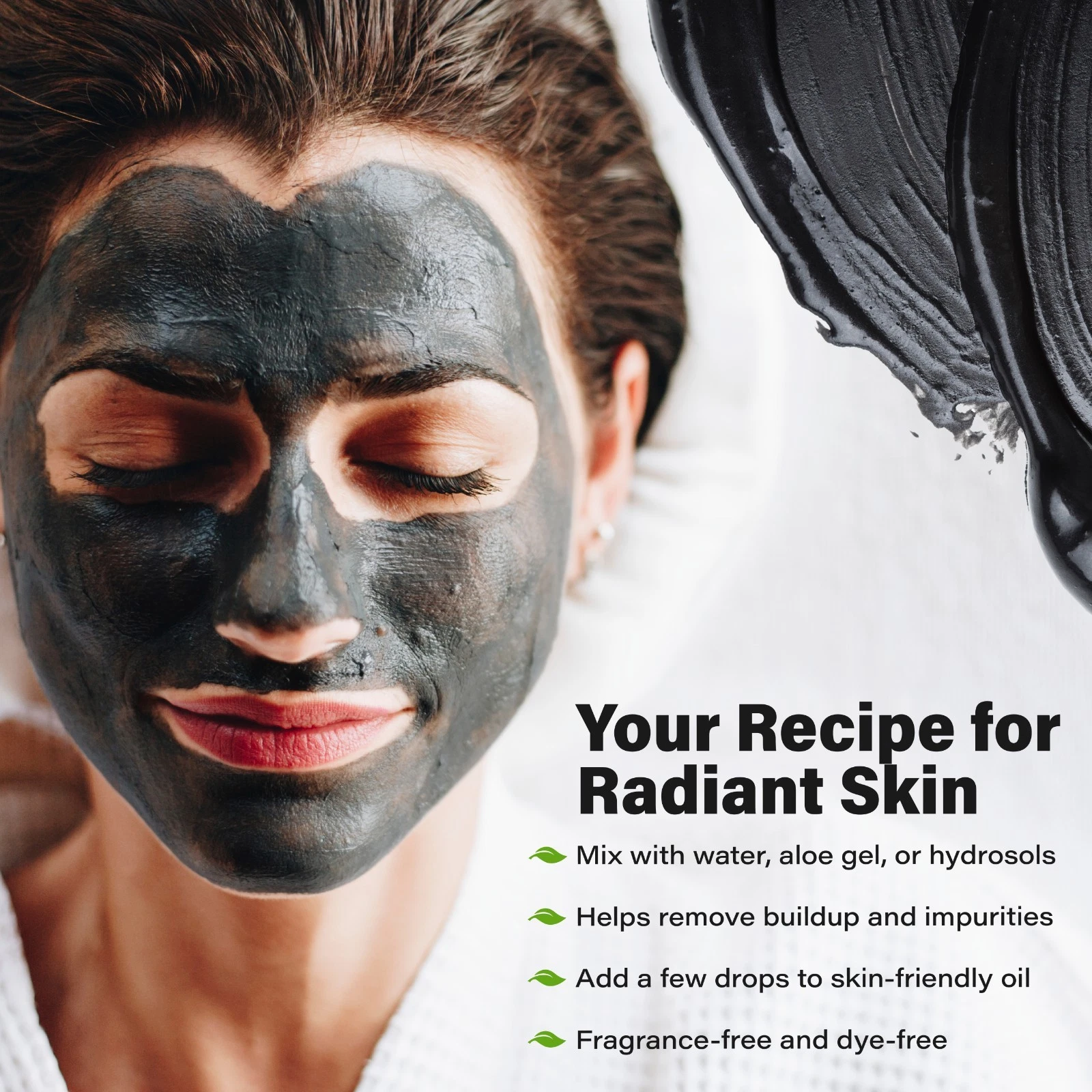 Activated Charcoal Powder Bulk - 1 lb. Jar - HARDWOOD - Food Grade Kosher Non-GMO - Teeth Whitening, Facial Mask and Soap Making. Promotes Natural Detoxification and Helps Digestion