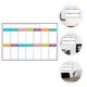 thumbnail image 2 of Sticky Weekly Dry Erase Board Dry Erase Calendar Erasable Adhesive Calendar, 2 of 6