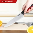 thumbnail image 3 of Juego de cuchillos Hecef Juego de cuchillos de cocina 13 piezas Con afilador inoxidables, 3 of 9
