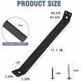 thumbnail image 2 of Model B1 Pavilion Reinforcement Angle Bracket With 45-Degree Support Rods, Heavy-Duty Metal Corner For Outdoor Wooden Frames, Gazebos, And Garden Structures, 2 of 3