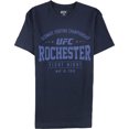 thumbnail image 1 of Camiseta gráfica de UFC Rochester Fight Night para hombre, azul, extragrande, 1 of 1