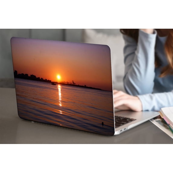 KSK KAISHEK Only Compatible Newest MacBook Air 13 inch Case 2018 - 2022 Released Model A1932&A2179&A2337 m1, Plastic Hard Protective Shell Case Cover + Black Keyboard Cover, Red series 0421