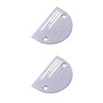 thumbnail image 1 of VONKY Metal B Type Feed Dog Plate Machine Industrail Single Needle for Sewing Silver B28 2Set, 1 of 6
