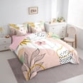 thumbnail image 3 of Homewish Chic Flowers 7-Piece Twin Bedding Sets For Teens Boys Girls,Botanical Plants Bedding Comforter Set,Vintage Aesthetic Breathable Sheet Sets,Lightweight Room Decor,Reversible, 3 of 8