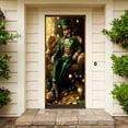 thumbnail image 2 of zhangmingg Rideau de Porte pour Intérieur Extérieur Saisonnier Maison et Fête Irlandaise, 2 of 6