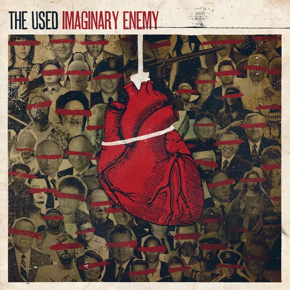 The Used - Imaginary Enemy - Orange Black & White - Music & Performance - Vinyl