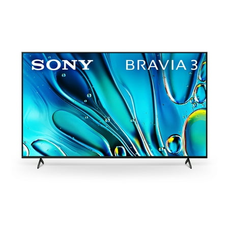 Sony 75” Class BRAVIA 3 LED 4K HDR Smart Google TV K-75S30, 2024 Model