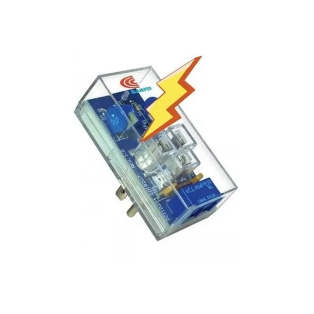 Protector Contra Rayos Eléctrico Modem Telmex E-clamper Clamper 009018