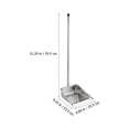 thumbnail image 2 of Home Dust Pan Cleaning Dust Pan Handle Dustpan No Stoop Dustpan Trash Shovel, 2 of 9