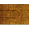 thumbnail image 1 of Ahgly Company Indoor Rectangle Persian Yellow Bohemian Area Rugs, 2' x 4', 1 of 4