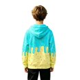 thumbnail image 6 of ZHOGXU Boys Girls Dripping Ice Cream Print Hoodie Long Sleeve Pullover Sweatshirt Kids Casual Classic Tops,18-24 Months, 6 of 7
