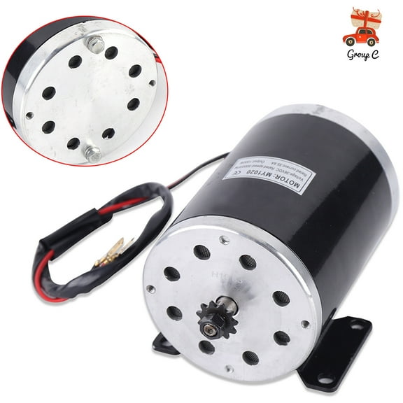 1000W Brush Motor for 4-Wheel Go-Karts, Motorcycles, Electric Bicycles, Scooters 36V DC