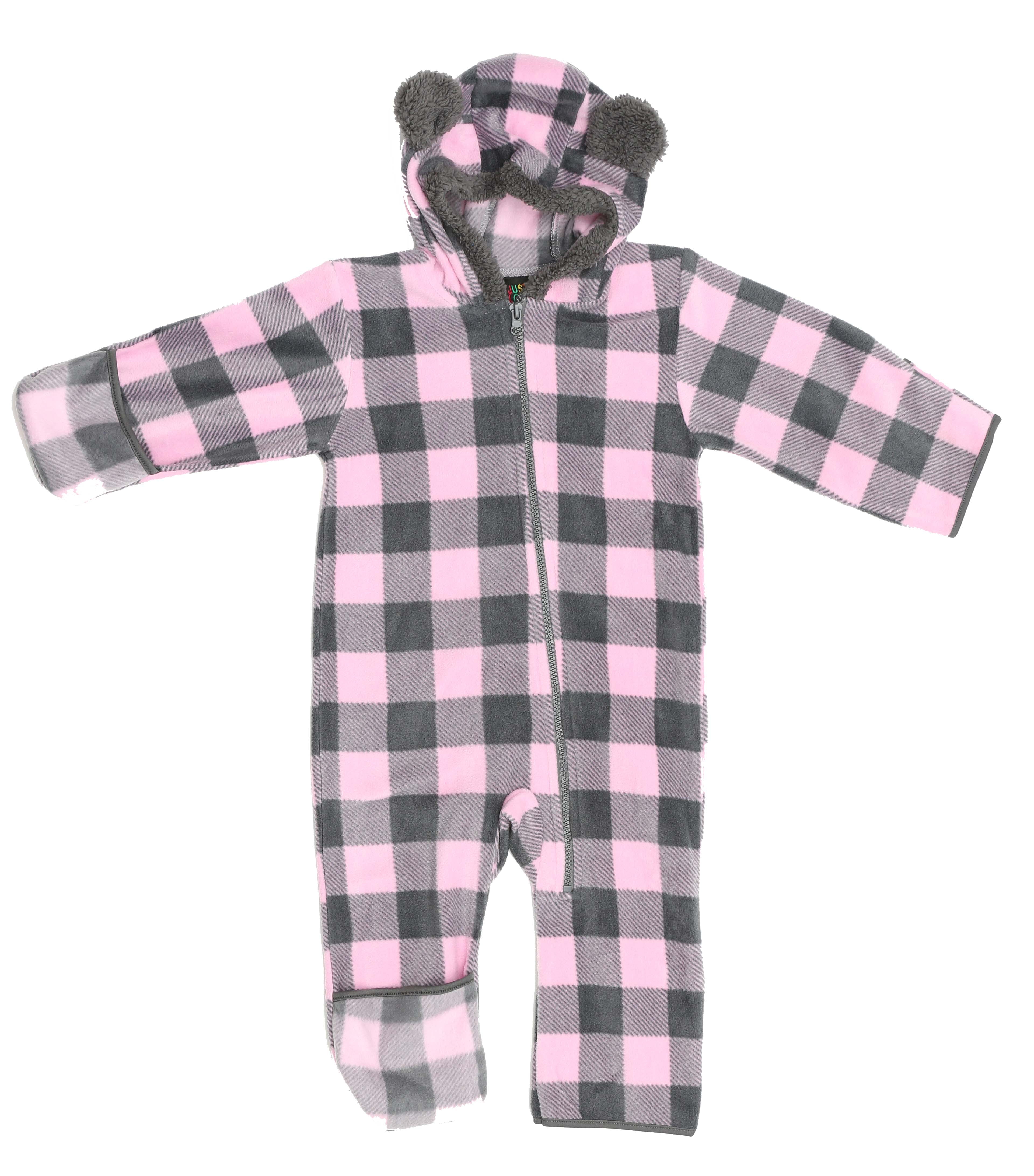 Just Love Fleece Baby Girl Bunting Pram Snowsuit