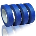 thumbnail image 1 of Cinta de Pintor de 1 Pulgada de , Paquete de 4 Cintas Azules para Uso General, 1 Pulgada X 55 Yardas X 4 Rollos, 220 Yardas en Total, 1 of 7