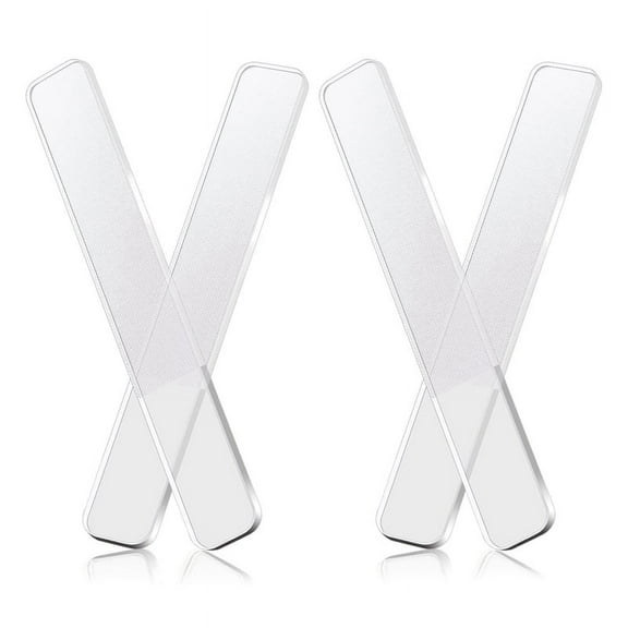 Glass Nail Shiner - Nano Glass Nail Files Crystal Nail Buffer Shine Polisher for Natural Fingernails Toenails X2 I248042