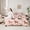 Orange Pink, variant on Manfei Kawaii Pink Rabbit Twin Bedding Sets 7-Piece for Girls, Stars Starry Sky Bedding Comforter Set, Dreamy Cartoon Theme Reversible Sheet Sets, Lightweight Room Decor