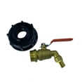 thumbnail image 2 of Scienceny Contenedor IBC, adaptador de válvula de grifo de 14mm, conector de manguera de jardín para grifo de drenaje Herramientas y ferretería Scienceny TO001164-00, 2 of 6