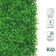 thumbnail image 4 of Follaje Artificial Sintetico Muro Verde 60x40cm 20Pzs Bardas KINGSHOUSE 300561, 4 of 8