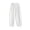 White, variant on ZunFeo Womens Elastic Waistband Cotton Spandex Loose Fit Jogger Pants Breathable Casual Lounge Bottoms White,Size S