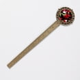 thumbnail image 2 of Cherry Lace Bookmark in Antique Bronze: a Thoughtful Gift for Book Lovers and Readers, 2 of 5