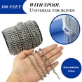 thumbnail image 4 of Cadena de abalorios LinhomGuy de acero galvanizado #10 /4,5 mm, 30 m con Acc, 4 of 7