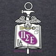 thumbnail image 3 of CafePress - Pi Sigma Epsilon Colored Crest Long Sleeve T Shirt - Mens Hooded Shirt, 3 of 3