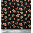 thumbnail image 1 of Soimoi Cotton Duck Fabric Dot,Leaves & Blossom Floral Printed Craft Fabric by the Yard 42 Inch Wide, 1 of 1