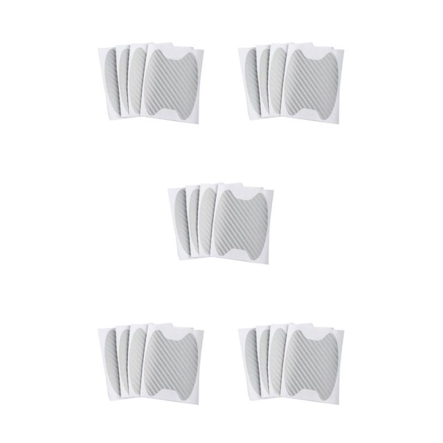 Kenally Película para manija de puerta de coche, 4 Uds., pegatinas para coche, Protector profesional para manija de coche, pegatinas Type2 NO2