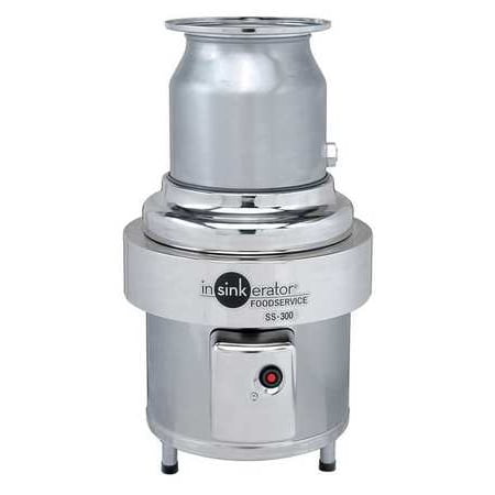 IN-SINK-ERATOR SS-300-25 Garbage Disposal, Commercial, 3 HP