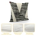 thumbnail image 4 of SHANXI Valentines Day Red Check Black Throw Pillows Black White Pillowcases Wedding Valentines Decorations 12x12in, 4 of 5