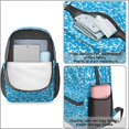 thumbnail image 4 of 17 Inch Lightweight Backpack,PVC Waterproof Oxford Fabric, Ergonomically Designed, with Large Capacity, Camouflage Print, 4 of 5