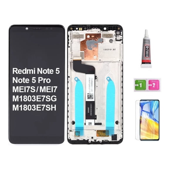 Applies to LCD Screen With Frame for Redmi Note 5/5 Pro