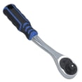 thumbnail image 3 of 1/2in Drive Ratchet with Curved Rubber Grip Handle 90 Teeth Quick Release, 3 of 6
