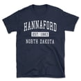 thumbnail image 1 of Hannaford North Dakota Classic Established Men's Cotton T-Shirt, 1 of 1