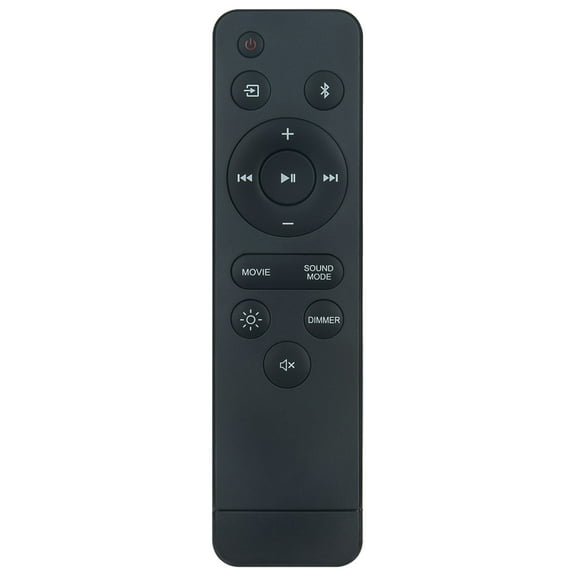 100075108 Replacement Remote Control, Fit for Onn SoundBar Speaker System 100075108