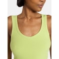 thumbnail image 4 of No Boundaries Cropped V-Neck Tank Top, Women’s XXS-XXL, 4 of 5
