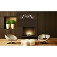 thumbnail image 3 of VONN Capella 30" Adjustable ETL Certified Integrated LED Chandelier in Black, 3 of 5