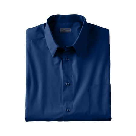 Ks Signature Men's Big & Tall No Hassle Long-sleeve Dress Shirt