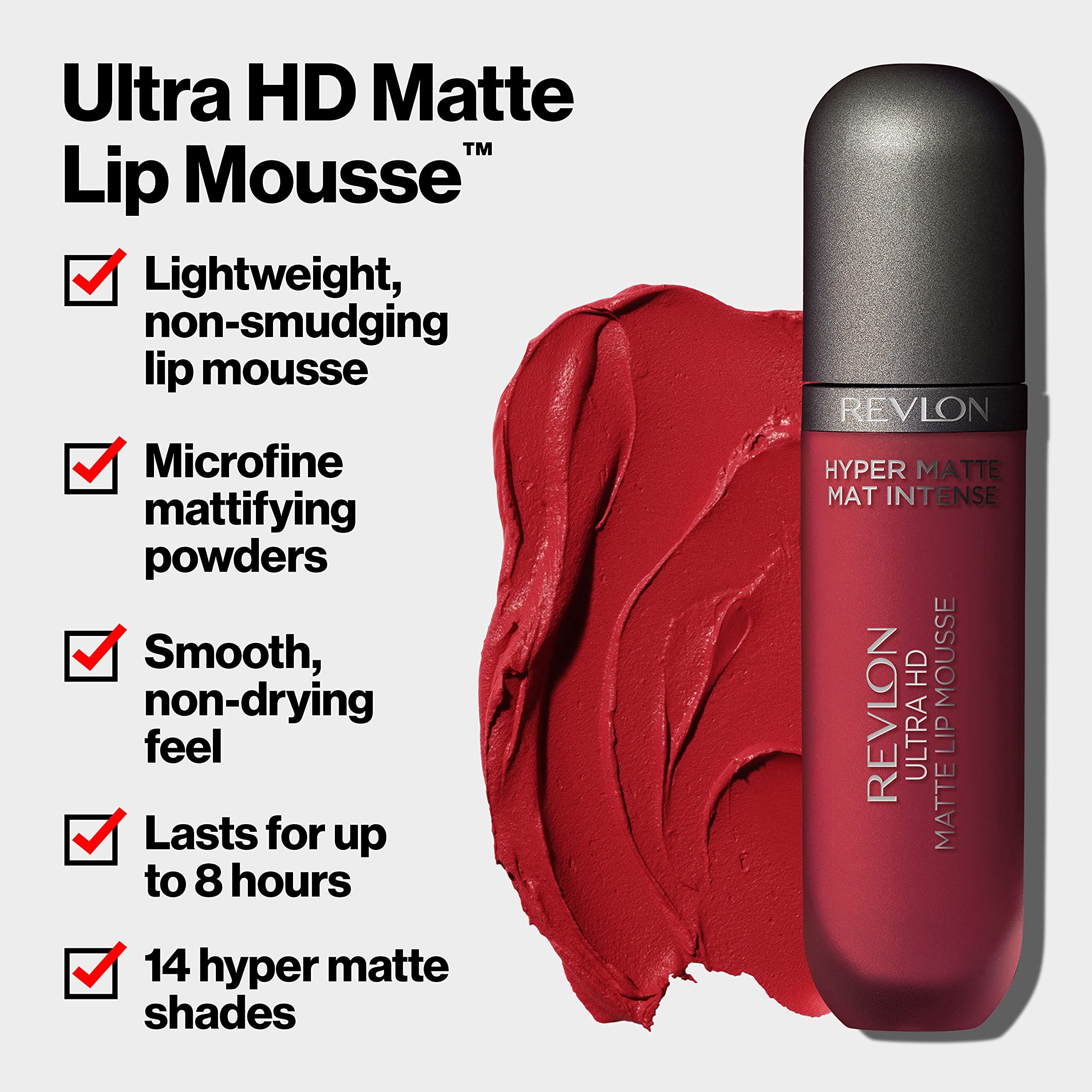 Revlon Ultra HD Matte Lip Mousse Hyper Matte