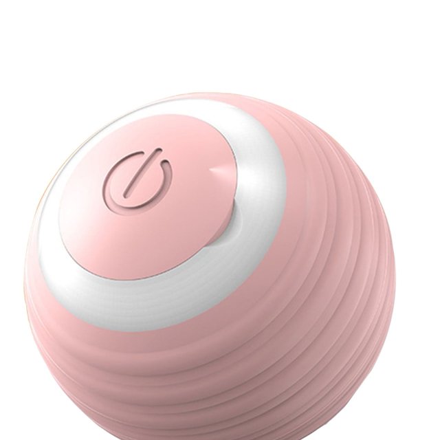 Juguete interactivo inteligente para gatos Clinaoy sin BPA, juguete para gatos automatizado recargable por USB con luz de colores, juguete para gatitos con forma de bola