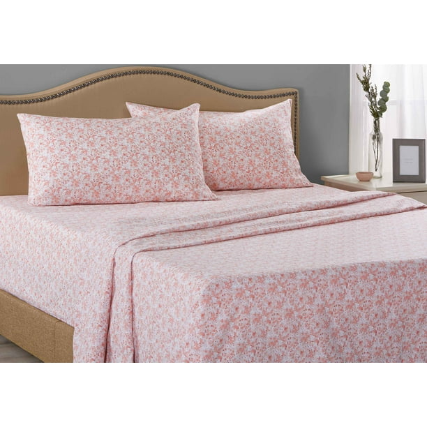 Mainstays 200 Thread Count Queen Fitted Sheet, Sheet Collection