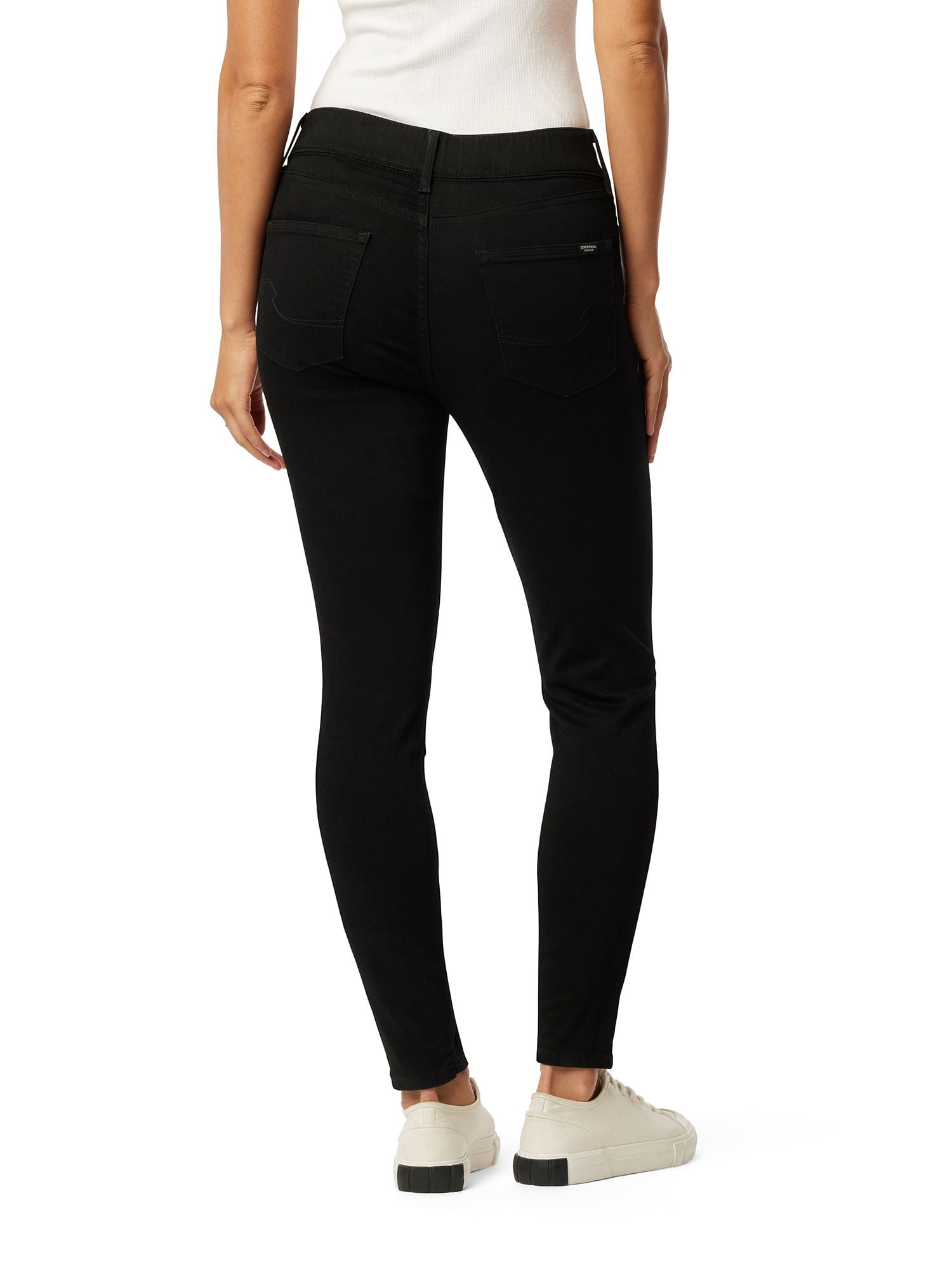 Levi Strauss Signature Women's and Womne's Plus Shaping Perfect Pull On Skinny Jeans, Sizes 2-20
