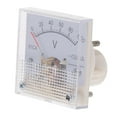 thumbnail image 3 of jinwen DC Ammeter Meter Display Analog Display meter Rectangle Measurement 0-100V, 3 of 8