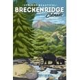 thumbnail image 4 of Breckenridge, Colorado, Bear Family and Creek (19x27 inches, Premium 500 Piece Jigsaw Puzzle for Adults and Family, Made in USA), 4 of 4