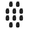thumbnail image 3 of Seitruly Hogar adultos baño fregar guante pierna pecho espalda cuerpo exfoliante depurador guantes ducha herramientas baño negro Negro 10piezas, 3 of 6