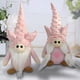 thumbnail image 2 of Muñecos de Peluche de Gnomos, Muñeco de Cerdo de Peluche, Decoración Hecha una Mano, Muñeco Sin Rostro, Estatuilla de Enano Rosa, Decoración de Escritorio para el Hogar, 2 of 5