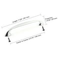 thumbnail image 2 of richelieu bp7226160 6-5/16 inch center to center handle cabinet pull from the expression collection, 2 of 2